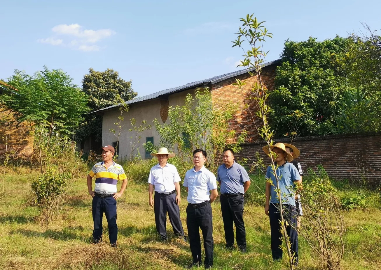 近日，区委副书记、区长鲁锦锋先后前往花坪镇长地头村、花坪村、奎塘村调研农村拆旧复垦和人居环境整治工作。区自然资源局、花坪镇相关负责同志参加调研。.png