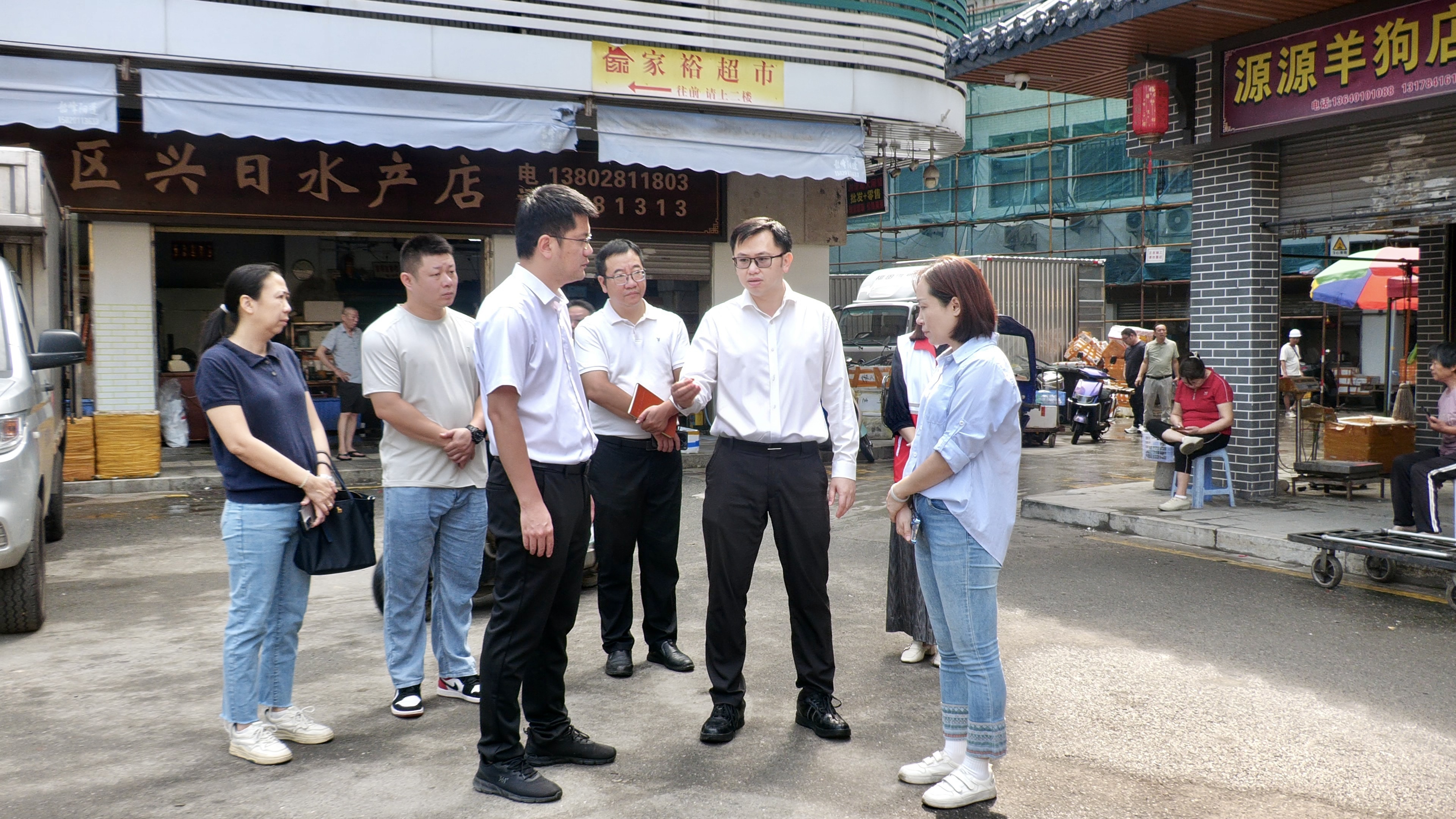 周昭坚督导检查基孔肯雅热疫情防控工作